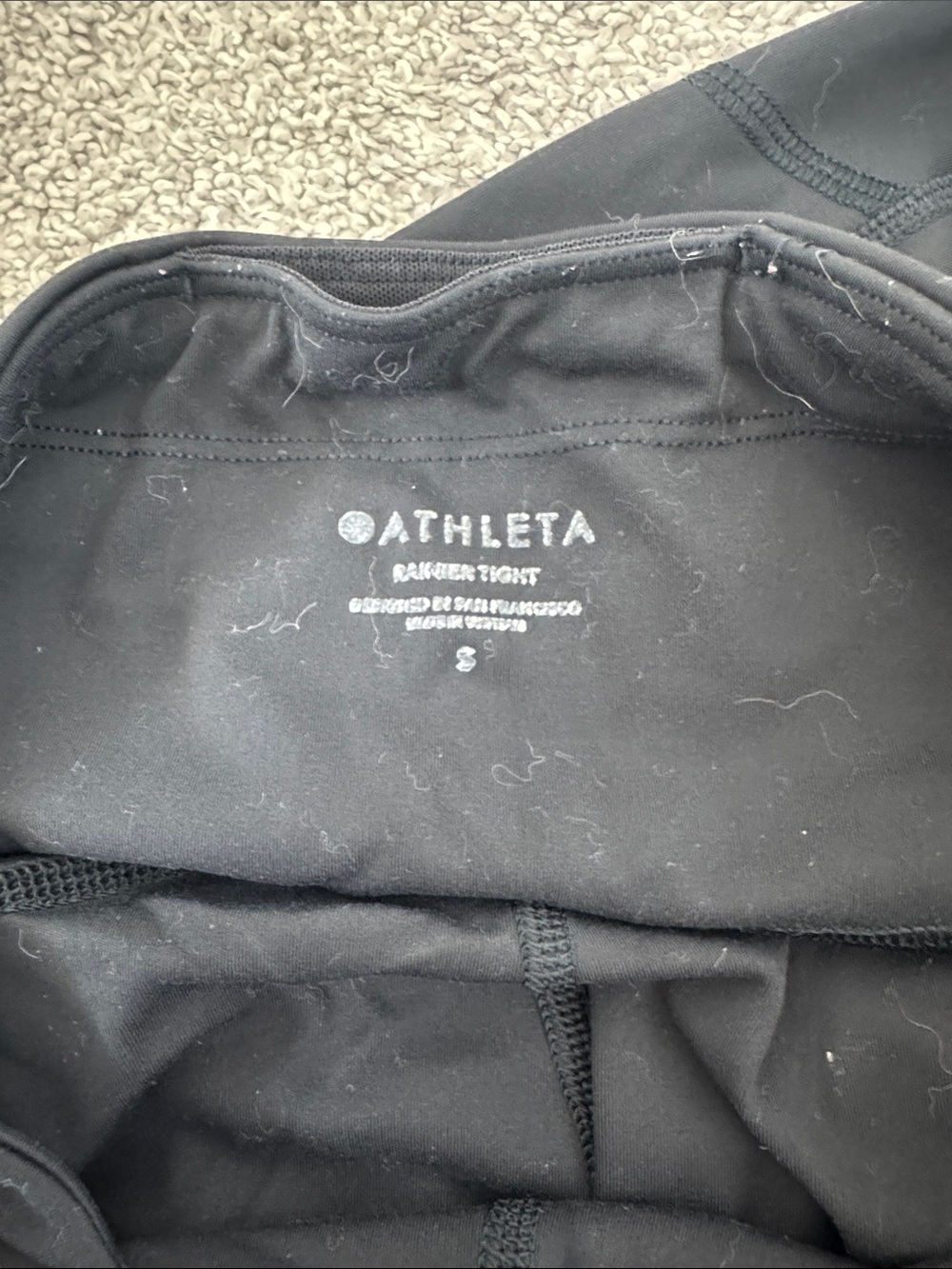 Athleta Rainier Tight Leggings | Size Small | Black - Picture 5 of 5